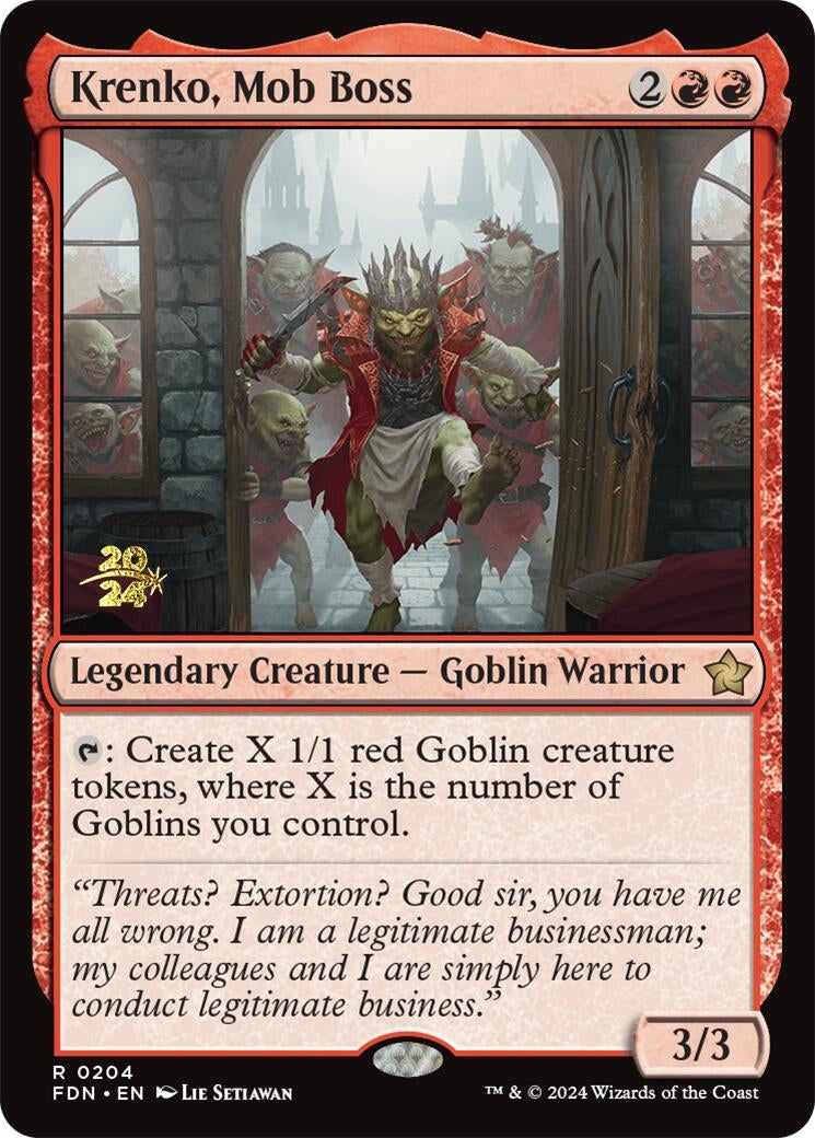 Krenko Mob Boss (204) [PRE] - MTG Single