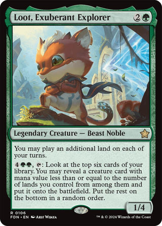 Loot Exuberant Explorer (106) [PRE] - MTG Single