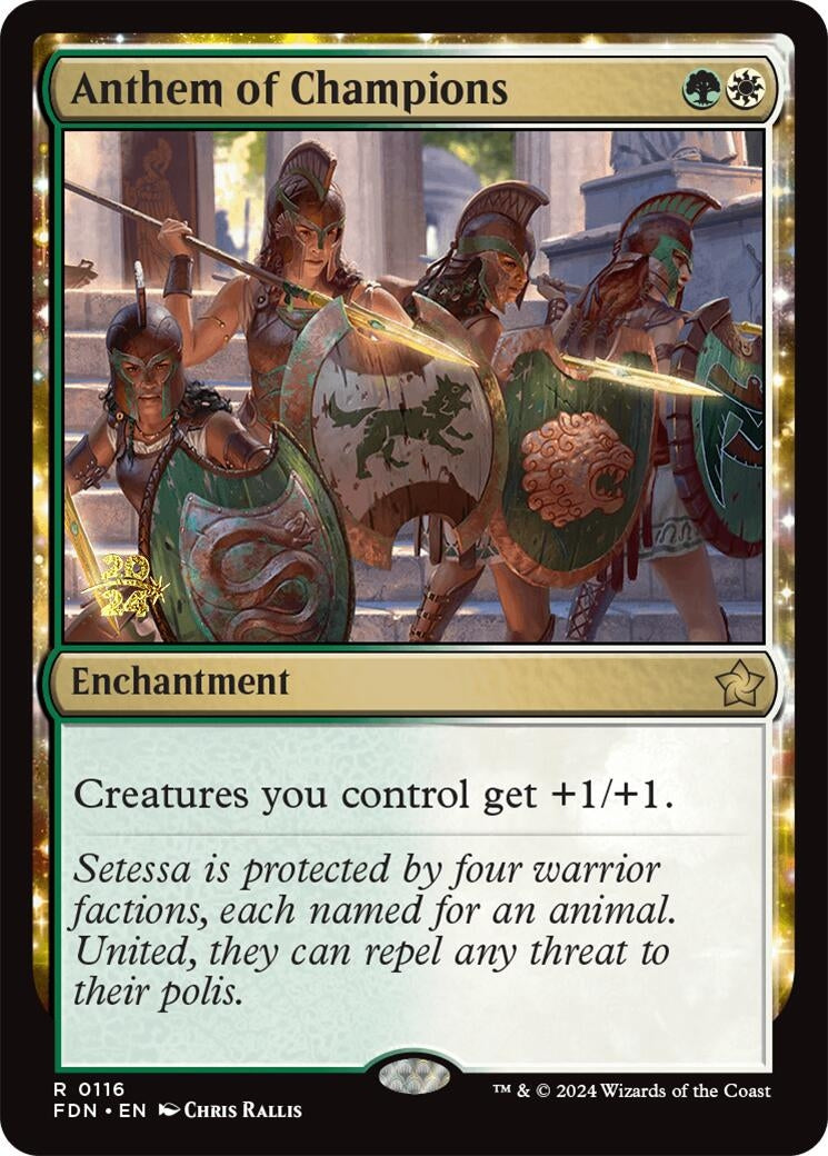Anthem of Champions (116) [PRE] - MTG Single