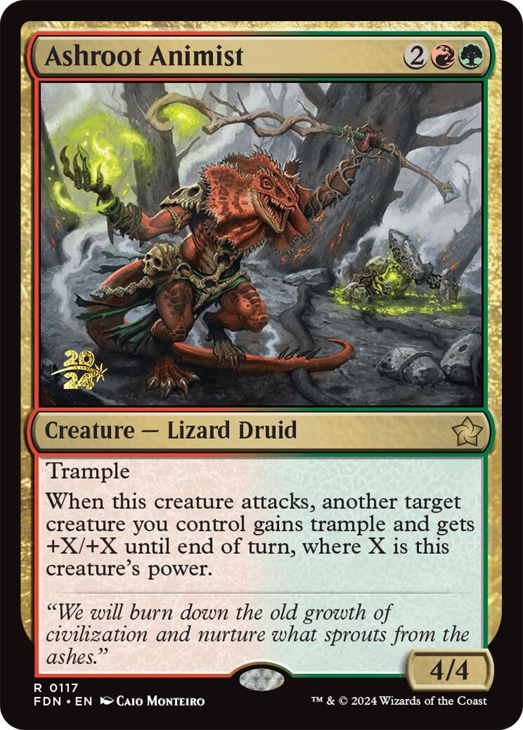 Ashroot Animist (117) [PRE] - MTG Single