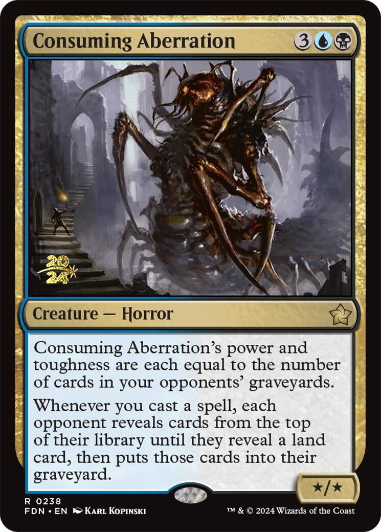 Consuming Aberration (FDN) (238) [PRE] - MTG Single