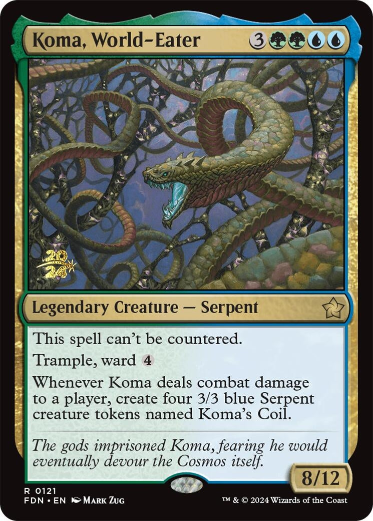 Koma World-Eater (121) [PRE] - MTG Single