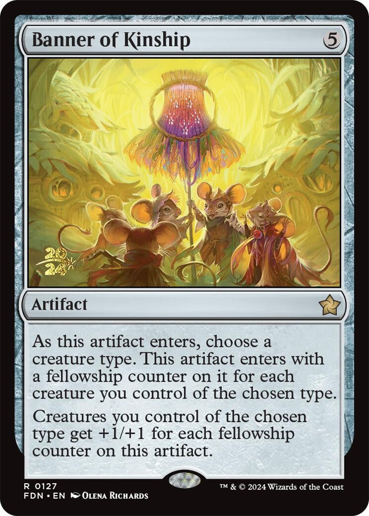 Banner of Kinship (127) [PRE] - MTG Single