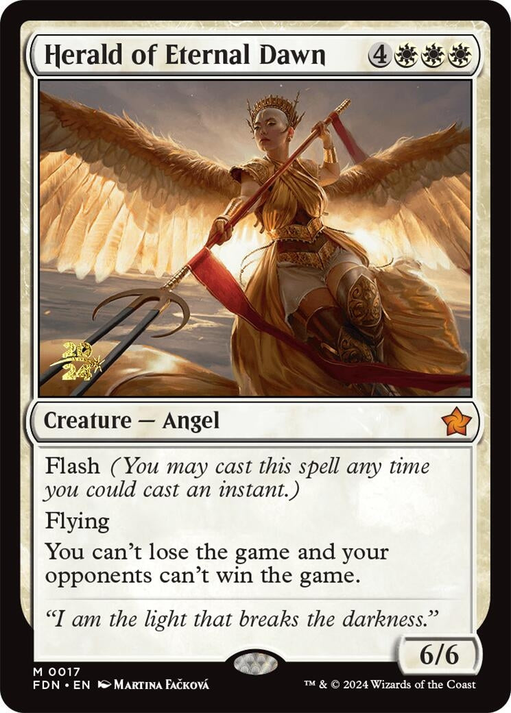 Herald of Eternal Dawn (17) [PRE] - MTG Single