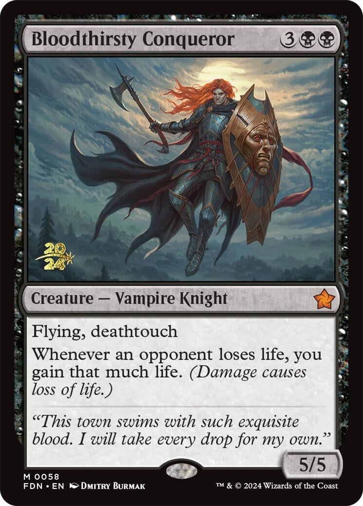 Bloodthirsty Conqueror (58) [PRE] - MTG Single