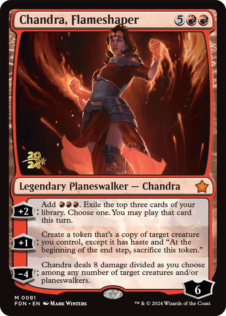 Chandra Flameshaper (81) [PRE] - MTG Single