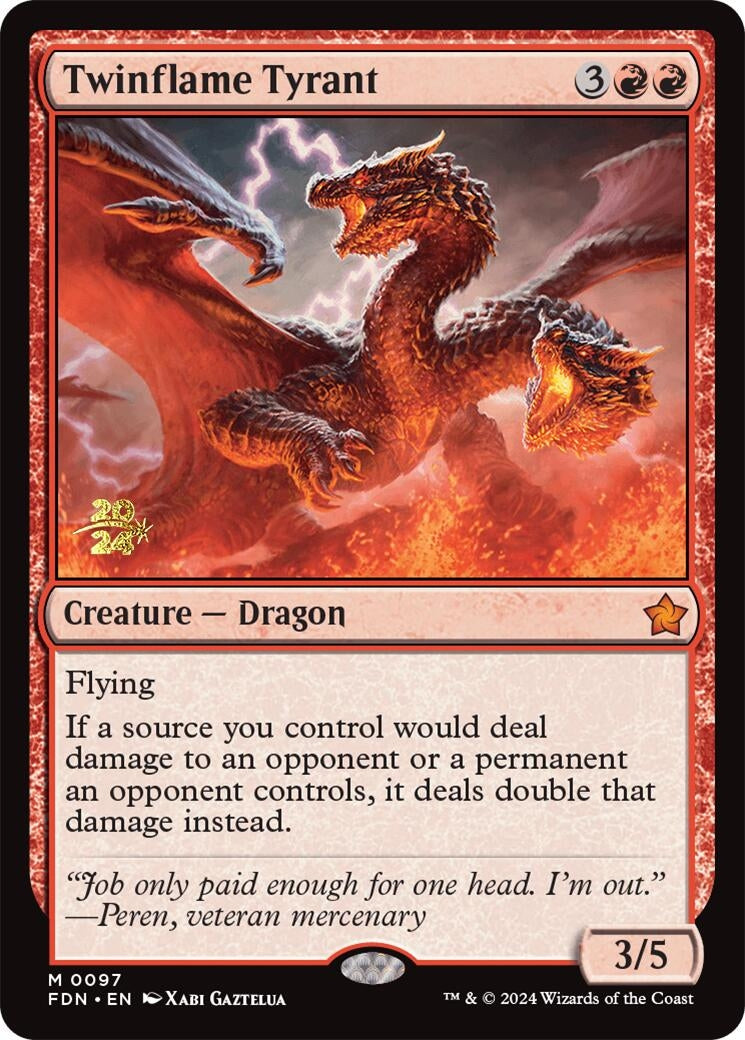 Twinflame Tyrant (97) [PRE] - MTG Single