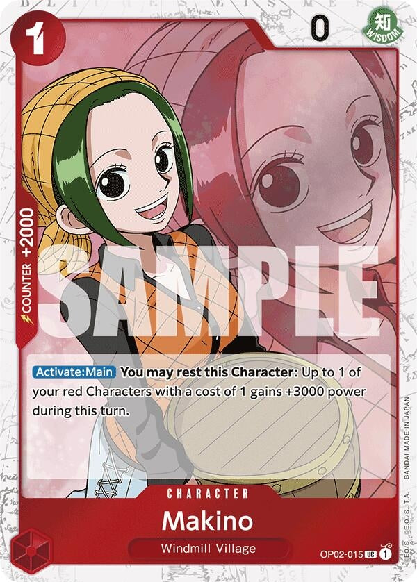 Makino (PRB-01) - One Piece Card Game Single
