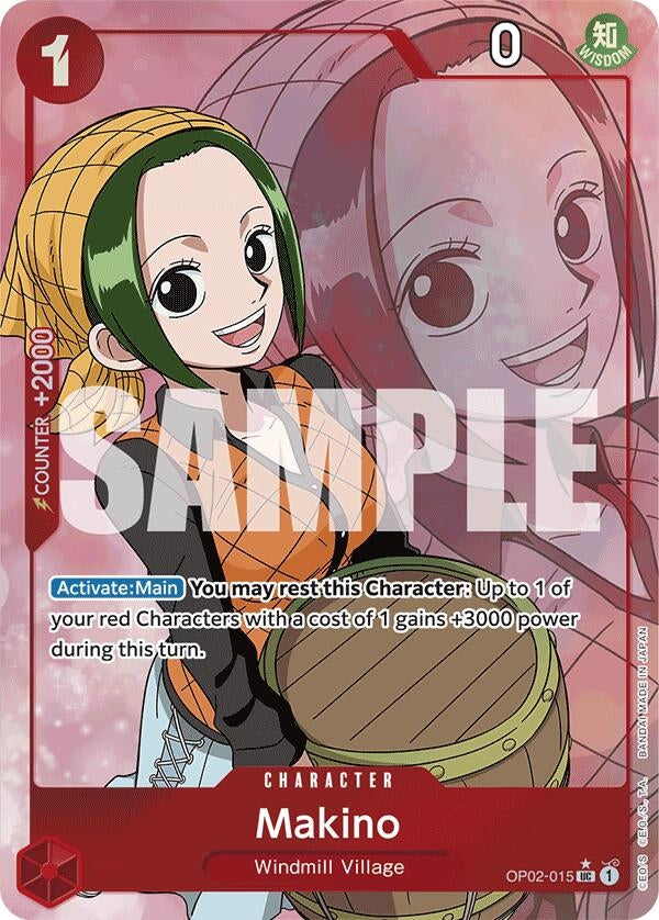 Makino (Alternate Art) (PRB-01) - One Piece Card Game Single
