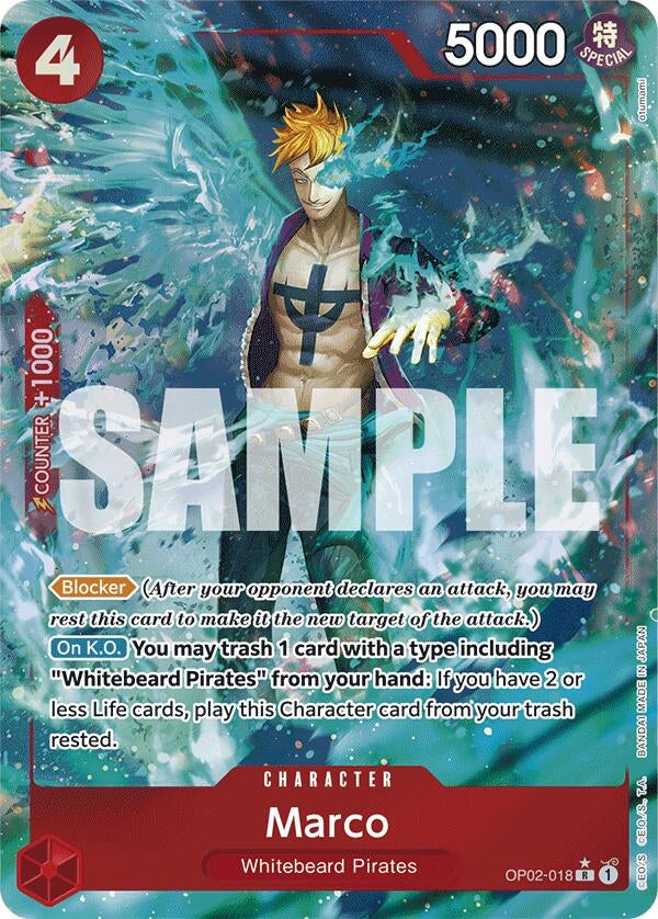 Marco (Full Art) (PRB-01) - One Piece Card Game Single