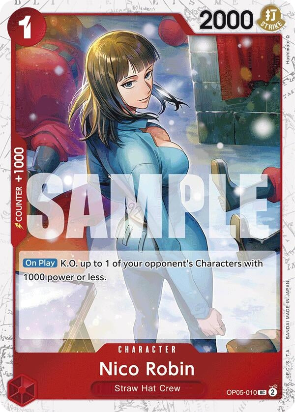 Nico Robin (5010) (PRB-01) - One Piece Card Game Single