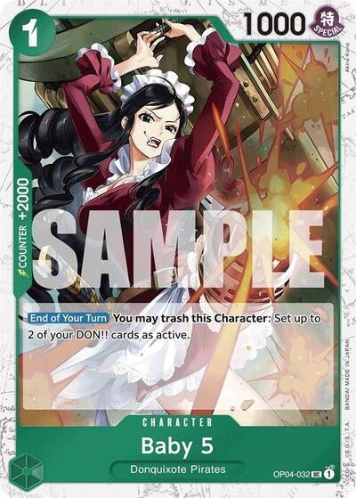 Baby 5 (OP04-032) (4032) (PRB-01) - One Piece Card Game Single