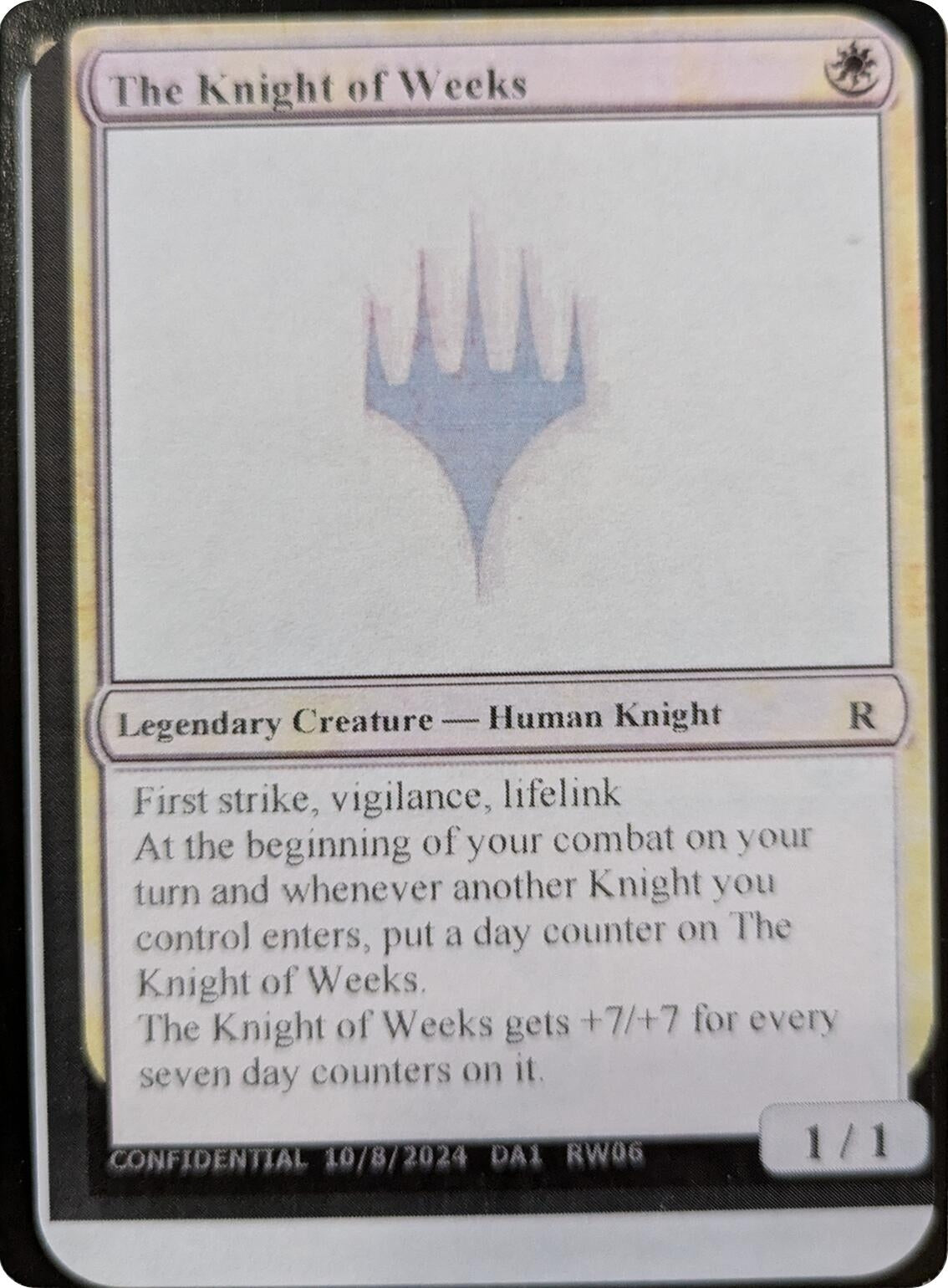 The Knight of Weeks - MTG Single