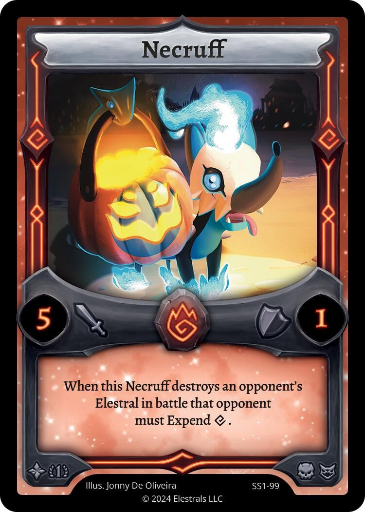 Image for Necruff (SS1-99) (SS1-99) (Shattered Stars Chapter 1 [SS1]) - Elestrals