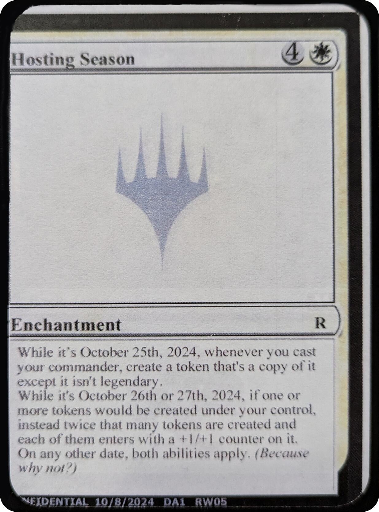 Hosting Season - MTG Single