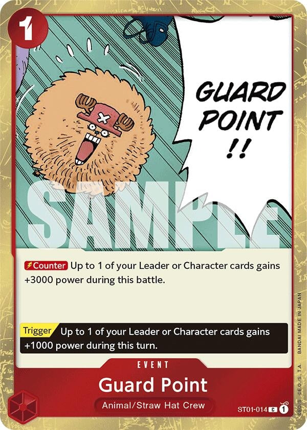 Guard Point (1014) (PRB-01) - One Piece Card Game Single