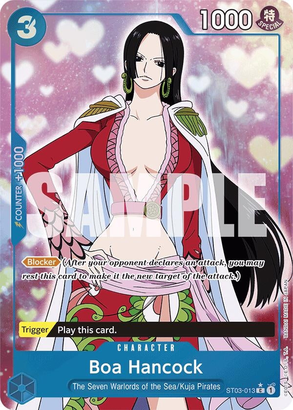 Boa Hancock (ST03-013) (Full Art) (3013) (PRB-01) - One Piece Card Game Single
