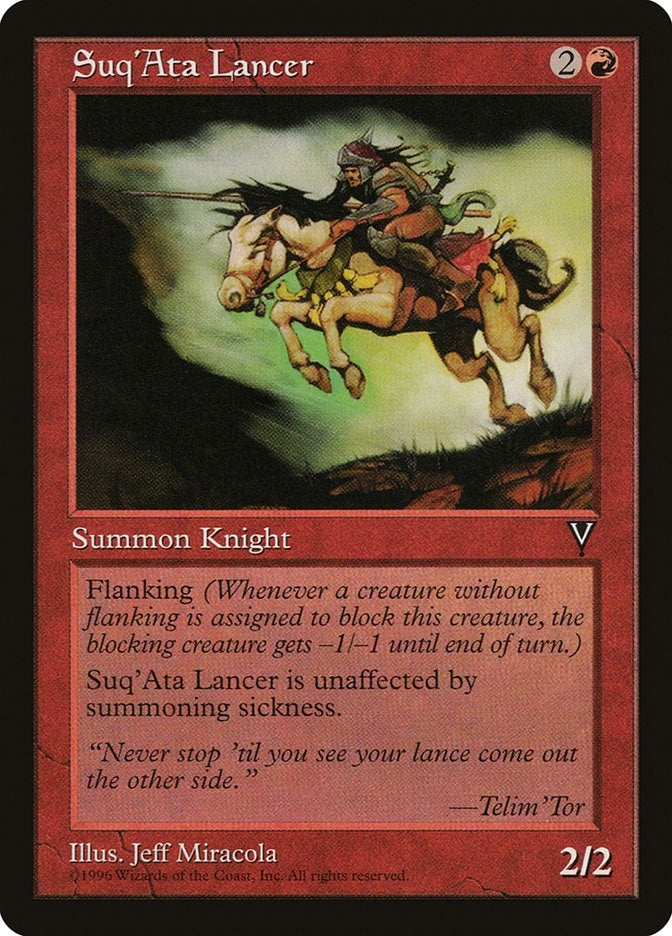 Suq’Ata Lancer [VIS] - MTG Single