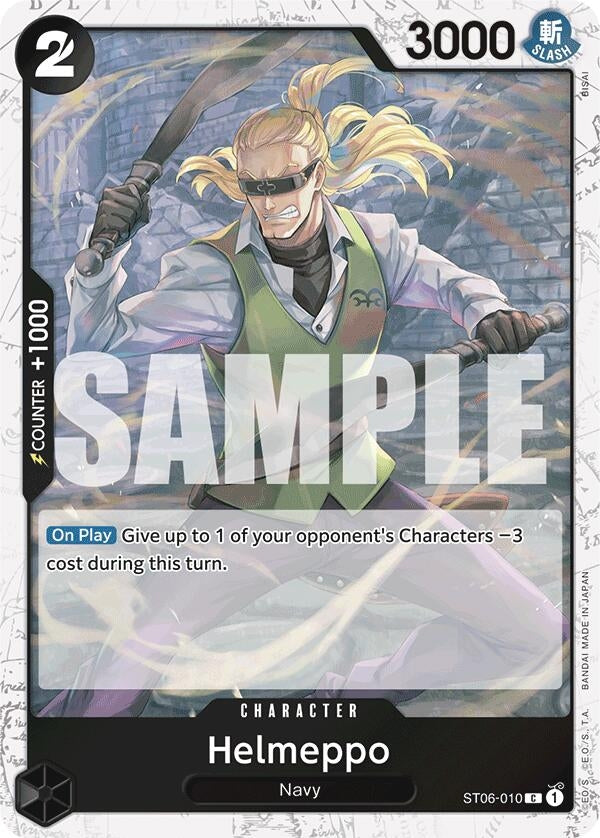 Helmeppo (6010) (PRB-01) - One Piece Card Game Single