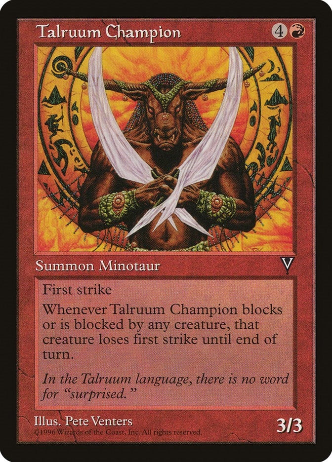 Talruum Champion [VIS] - MTG Single