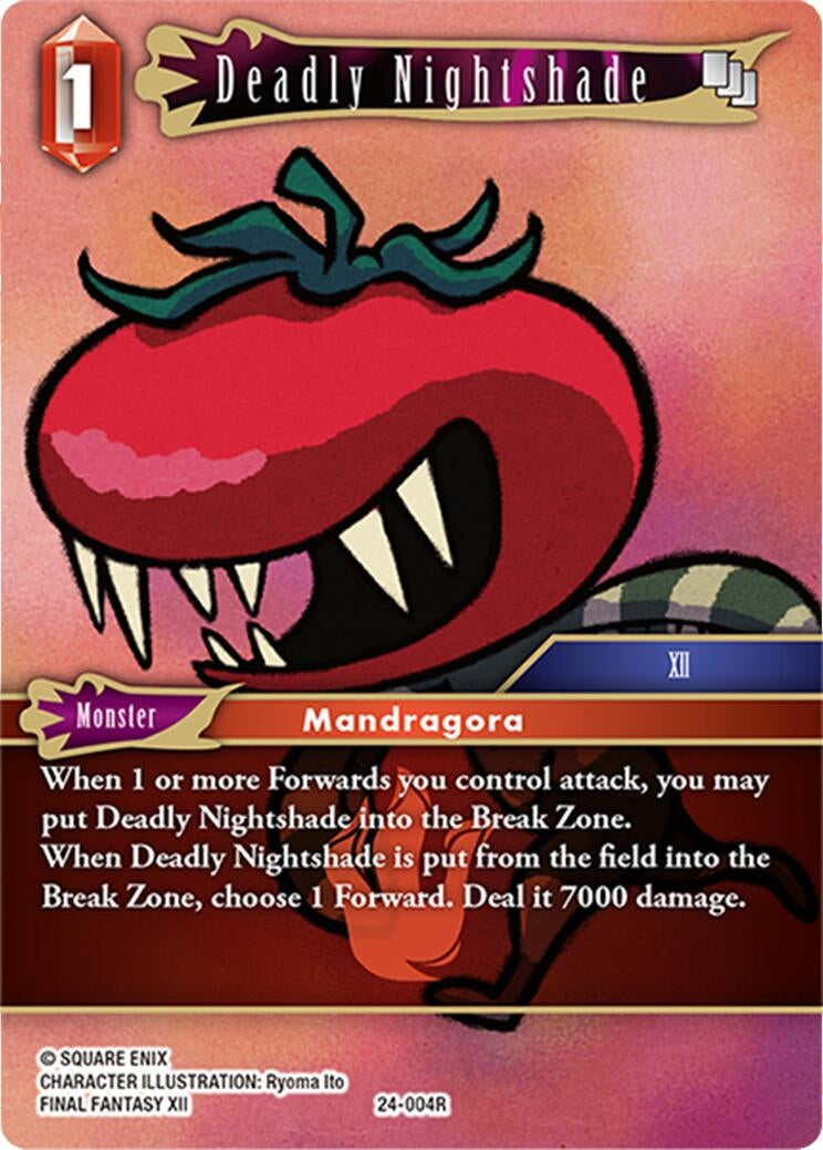 Deadly Nightshade (24) [24] - Final Fantasy TCG Single