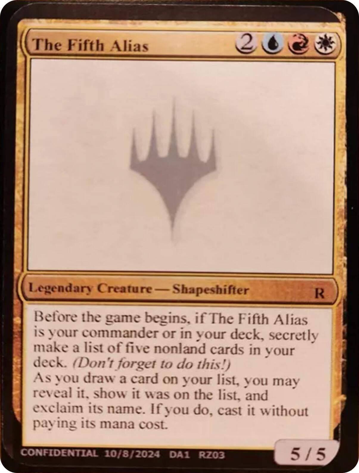 The Fifth Alias - MTG Single