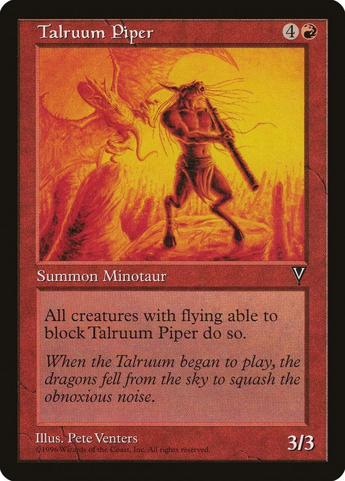 Talruum Piper [VIS] - MTG Single