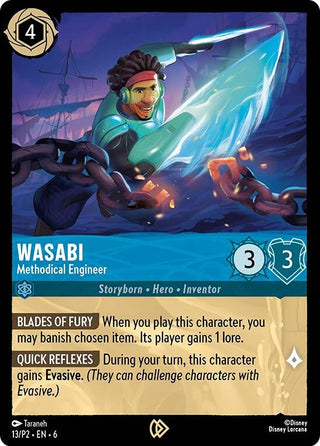 Wasabi - Methodical Engineer (13) (DLPC) - Disney Lorcana Single