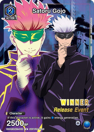 Satoru Gojo (Release Event Winner) (1045) [UE03BT_RE] - Union Arena Single