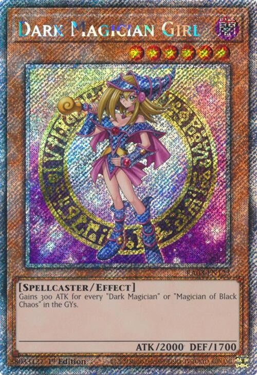 Dark Magician Girl (Platinum Secret Rare) (B) (3123) - YuGiOh Single
