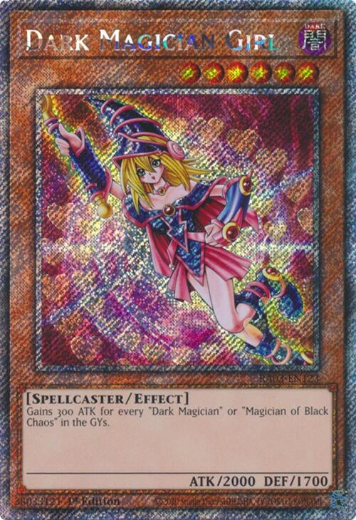 Dark Magician Girl (Platinum Secret Rare) (C) (3123) - YuGiOh Single