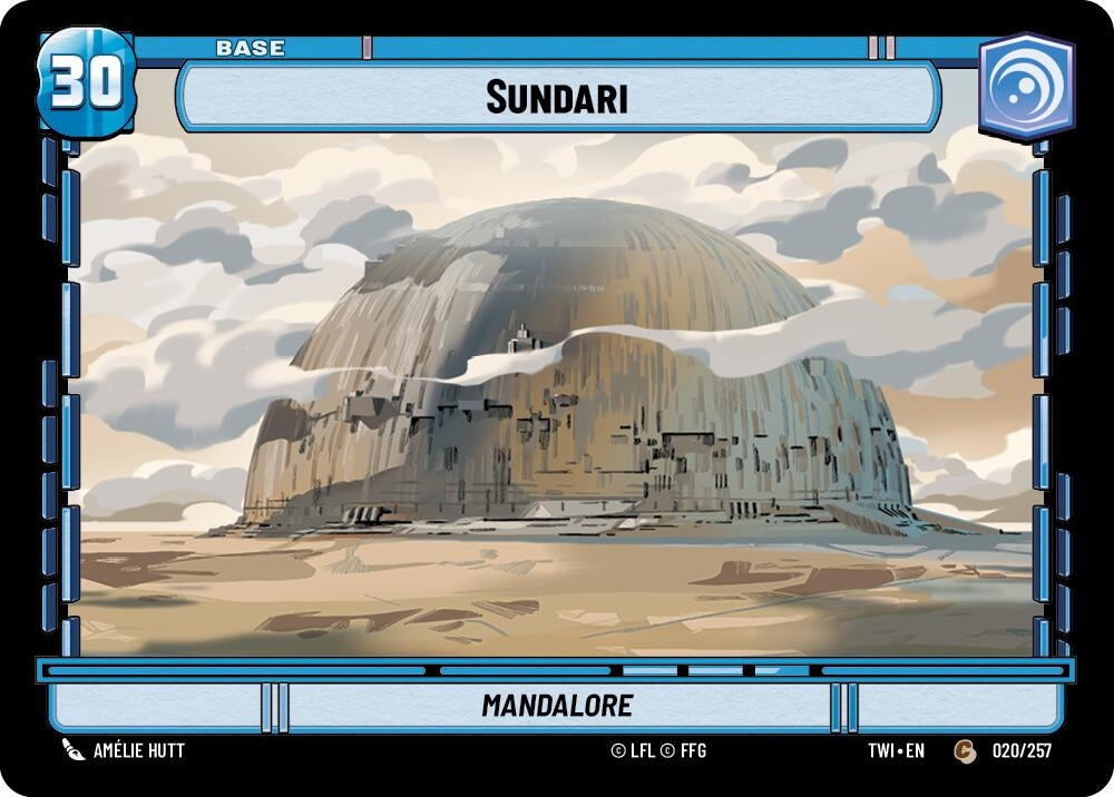 Sundari // Battle Droid (020/257 // T01/T02) [Twilight of the Republic] - Star Wars: Unlimited Single
