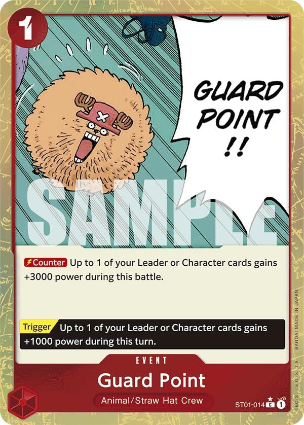 Guard Point (Textured Foil) (1014) (PRB-01) - One Piece Card Game Single
