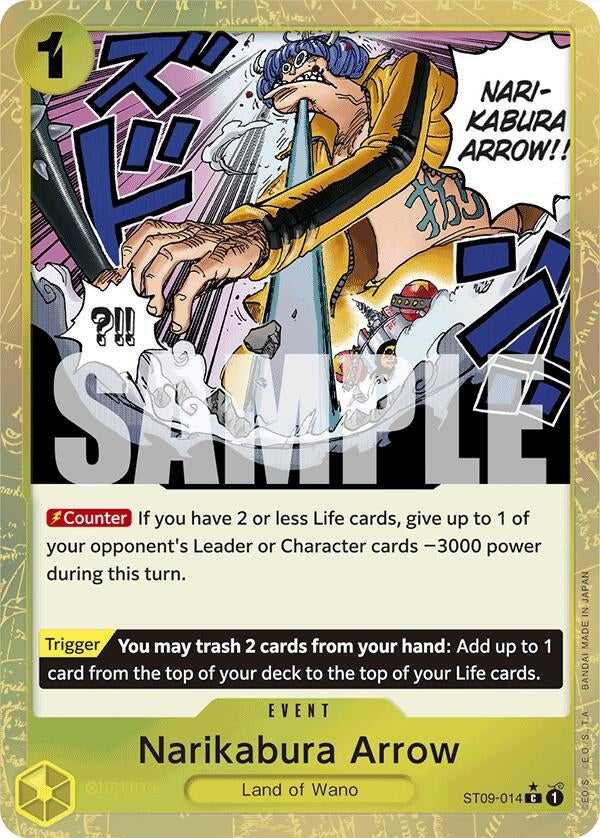 Narikabura Arrow (Textured Foil) (9014) (PRB-01) - One Piece Card Game Single