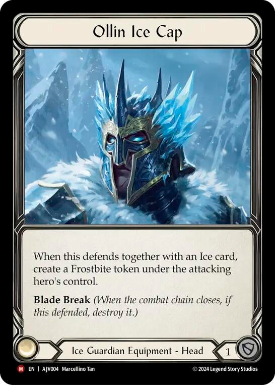 Ollin Ice Cap (4) - Flesh and Blood TCG Single