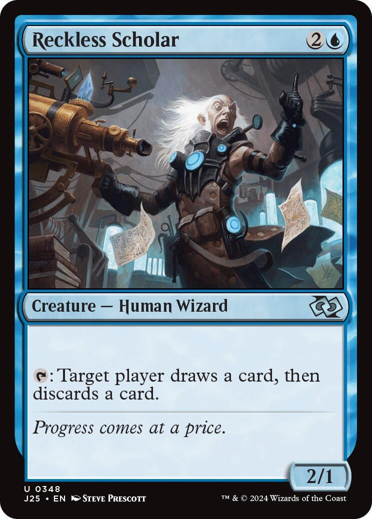 Reckless Scholar (348) [J25] - MTG Single