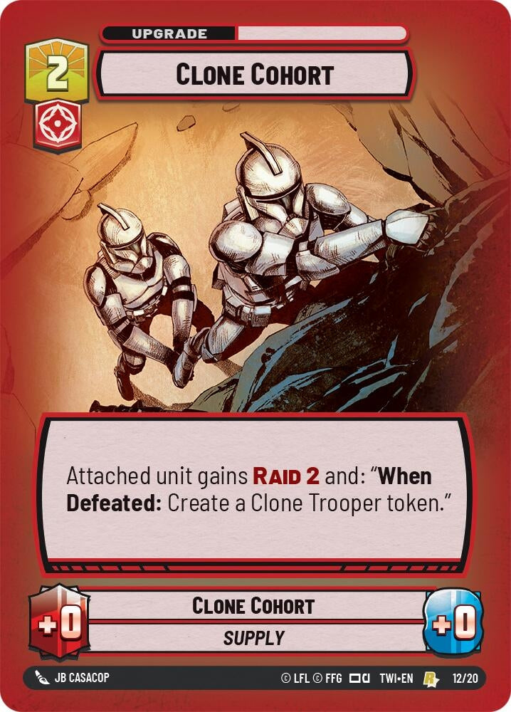 Clone Cohort (12) (TOR-WPP) - Star Wars: Unlimited Single