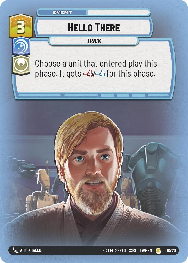 Hello There (18) (TOR-WPP) - Star Wars: Unlimited Single