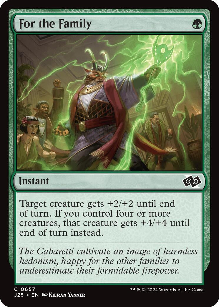 For the Family (657) [J25] - MTG Single