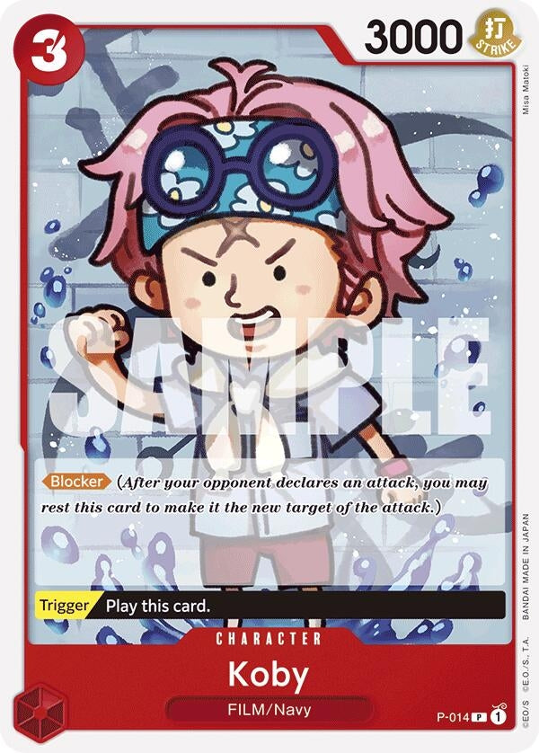 Koby (Reprint) (14) (PRB-01) - One Piece Card Game Single