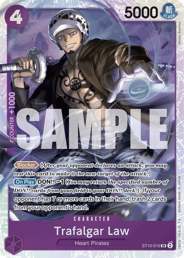 Trafalgar Law (ST10-010) (Reprint) (10010) (PRB-01) - One Piece Card Game Single