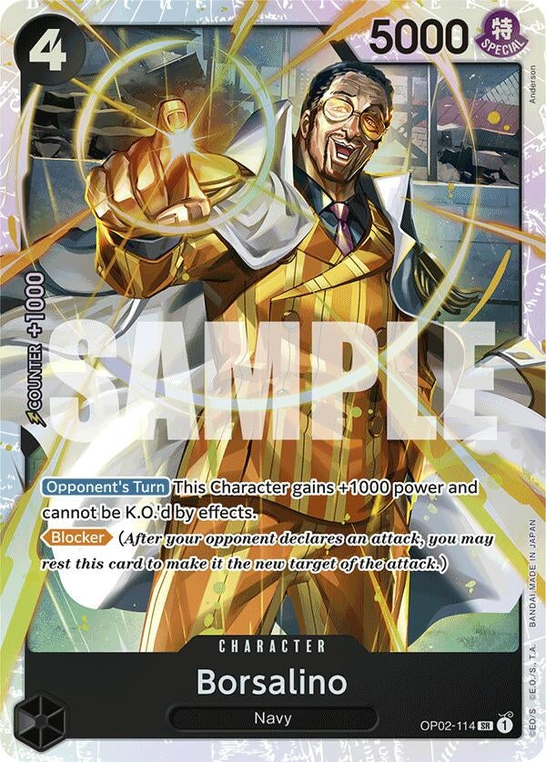 Borsalino (Reprint) (2114) (PRB-01) - One Piece Card Game Single