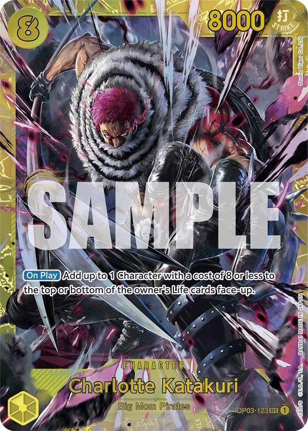 Charlotte Katakuri (Reprint) (3123) (PRB-01) - One Piece Card Game Single