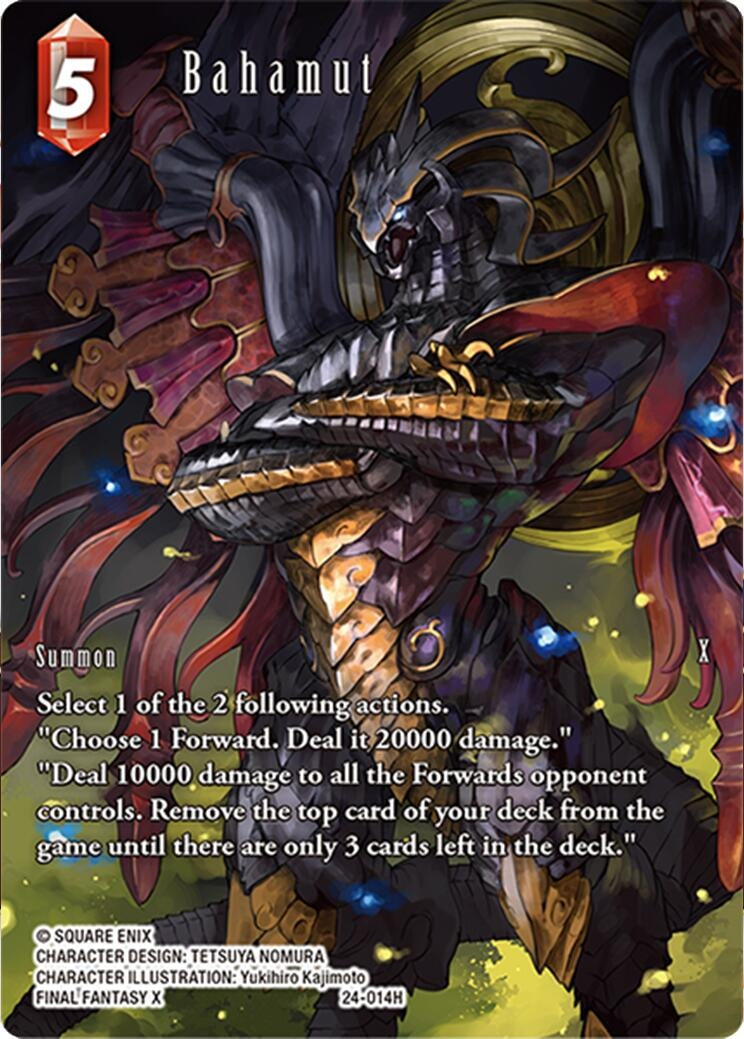 Bahamut (Full Art) (24) [24] - Final Fantasy TCG Single