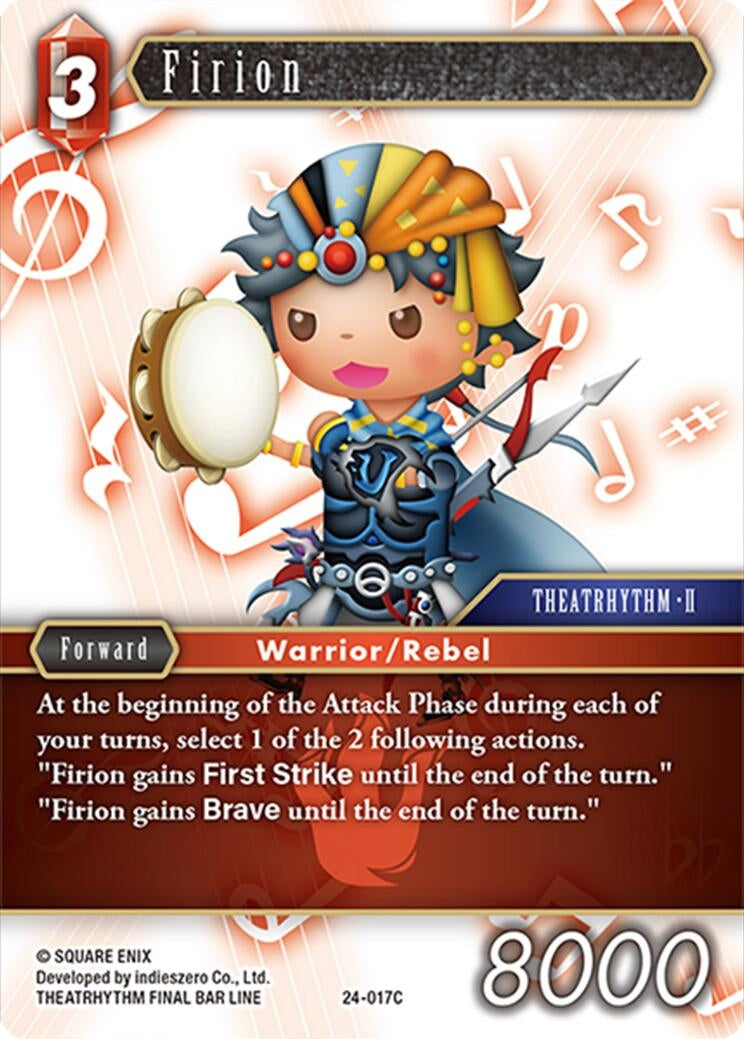 Firion (24) [24] - Final Fantasy TCG Single