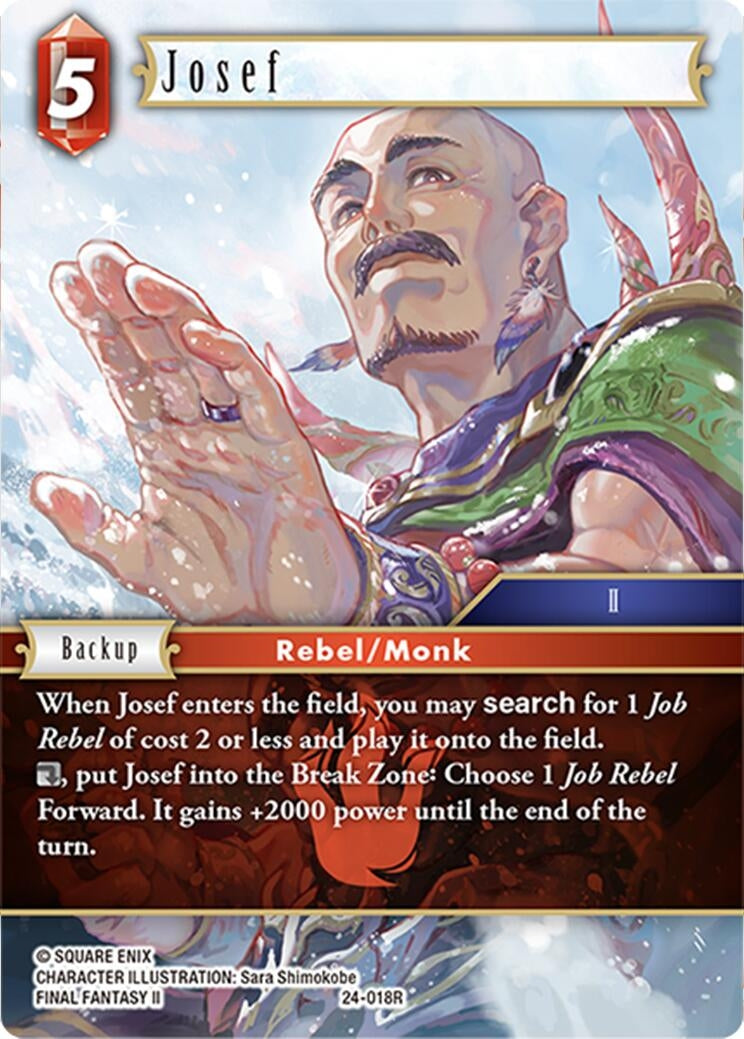 Josef (24) [24] - Final Fantasy TCG Single