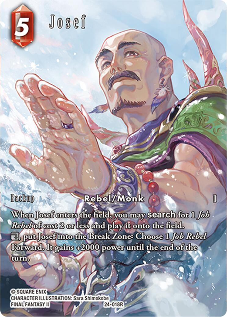 Josef (Full Art) (24) [24] - Final Fantasy TCG Single