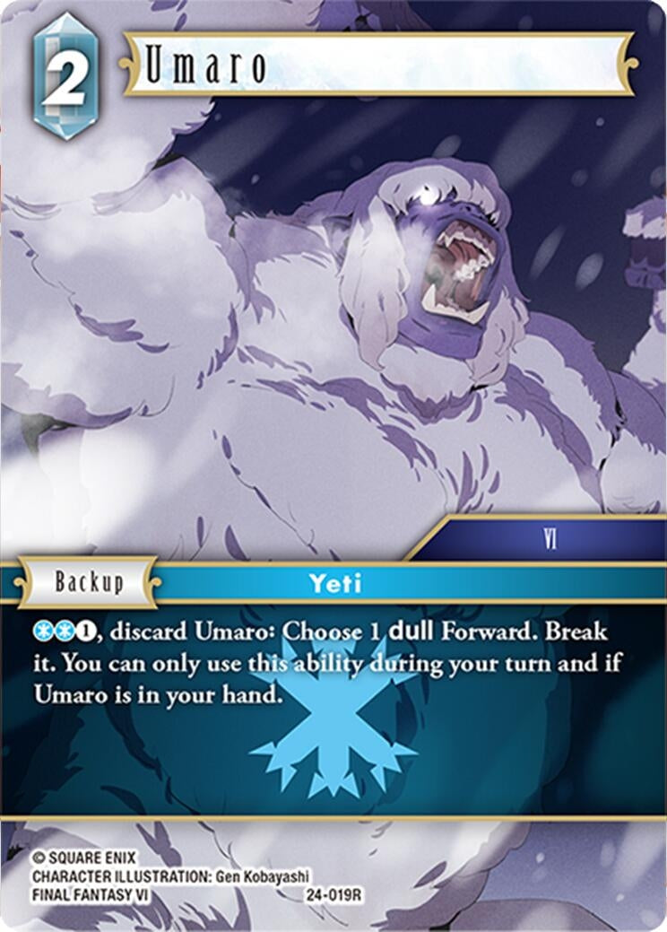 Umaro (24) [24] - Final Fantasy TCG Single