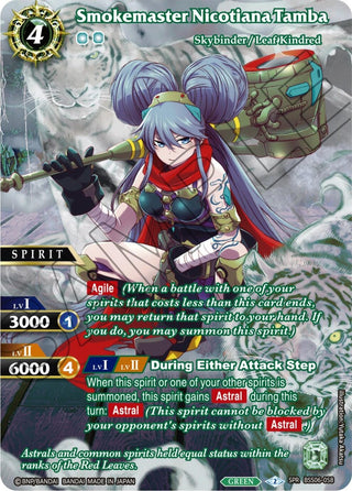 Smokemaster Nicotiana Tamba (SPR) (6058) [BSS06] - Battle Spirits Saga Single