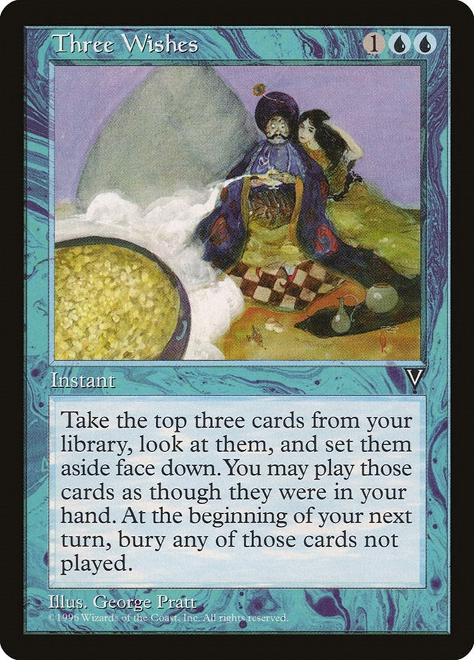 Three Wishes [VIS] - MTG Single